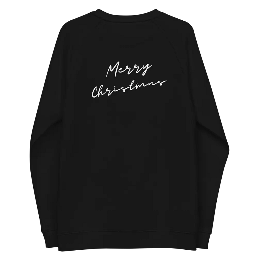 Festive Merry Christmas Organic Sweatshirt product image (1)