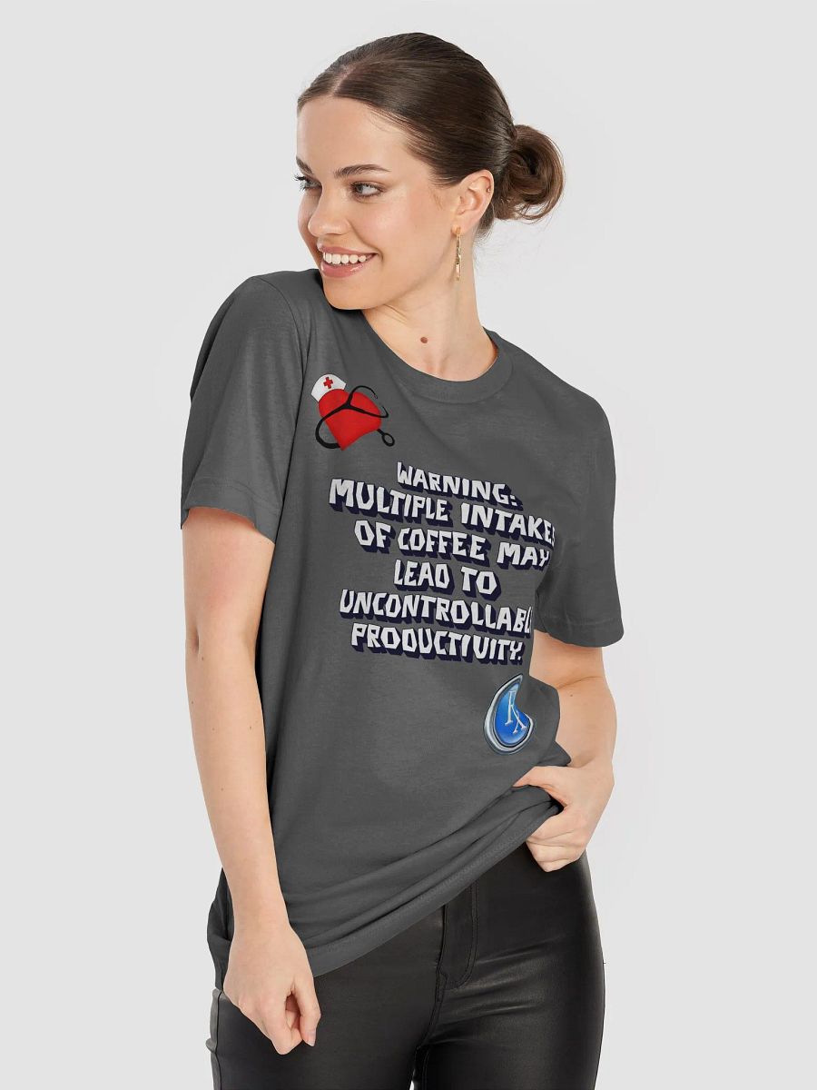 Multiple Intakes of Coffee May Lead To Productivity - Funny T-shirt product image (55)