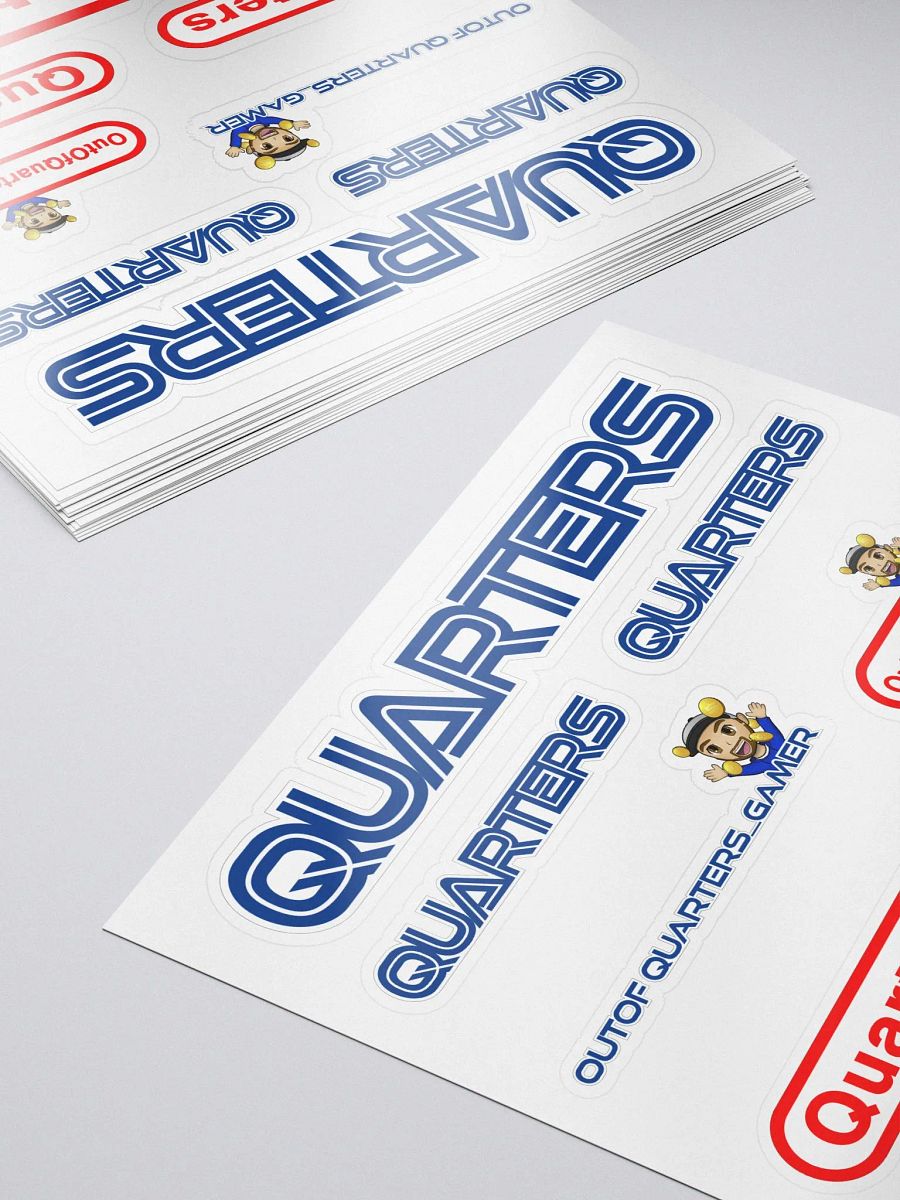 Quarters | Sega & Nintendo Sticker Set product image (5)