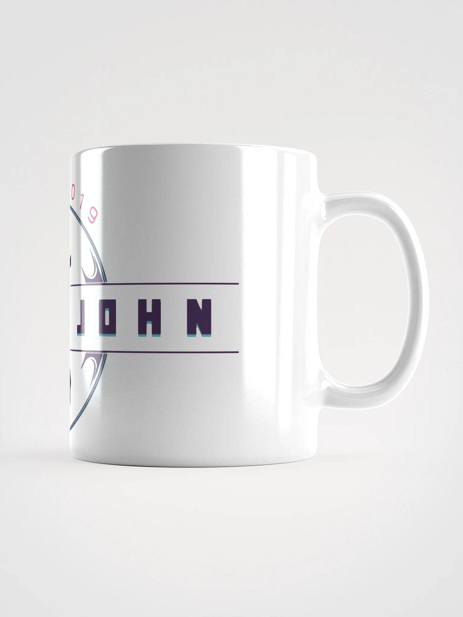 UJ White glossy mug product image (4)