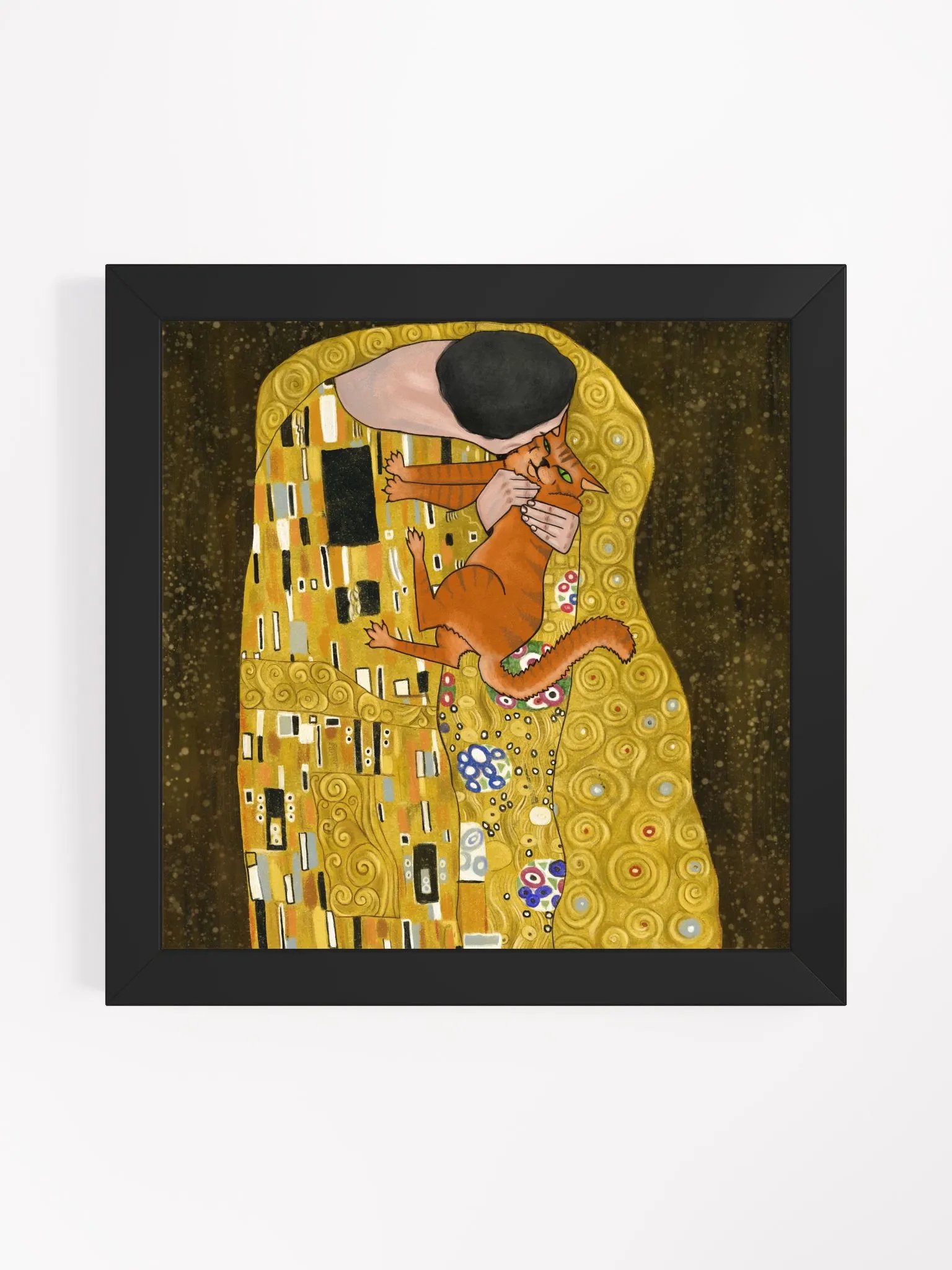 The Reluctant Kiss Framed Print product image (5)