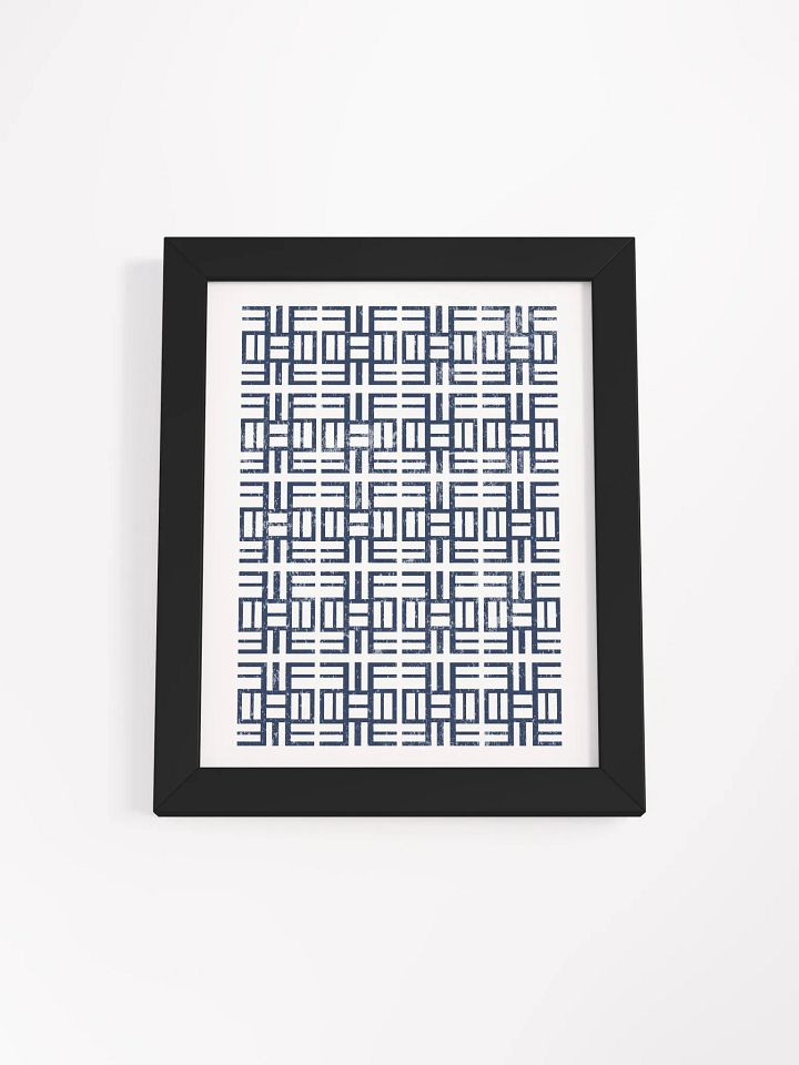 Wisdom Geometric Poster (Framed) product image (5)