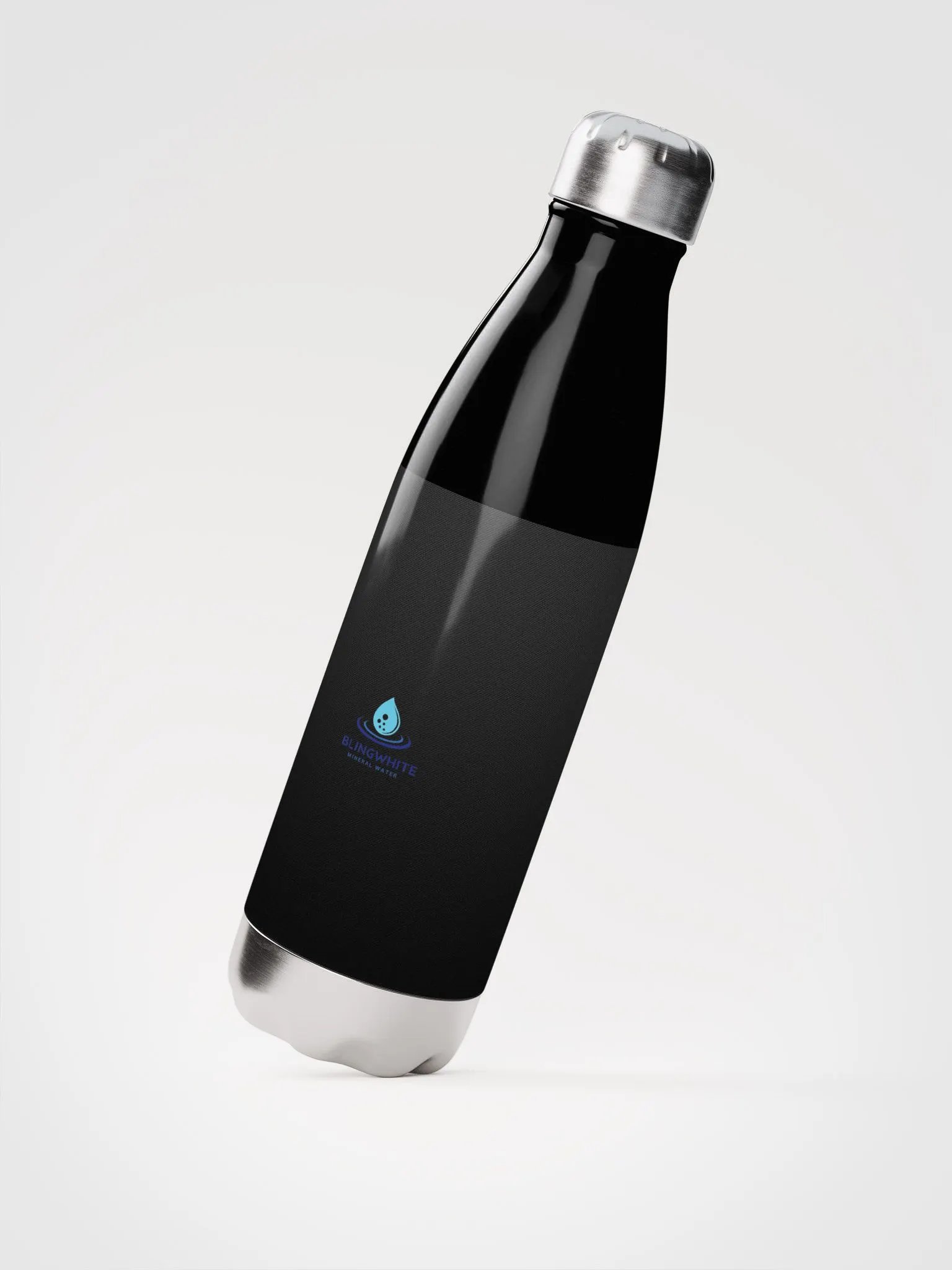 Smiling Droplet Stainless Steel Water Bottle product image (2)