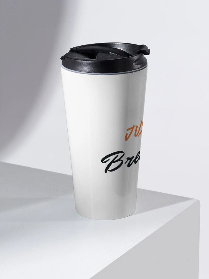 Breathe Easy Stainless Steel Travel Mug product image (2)