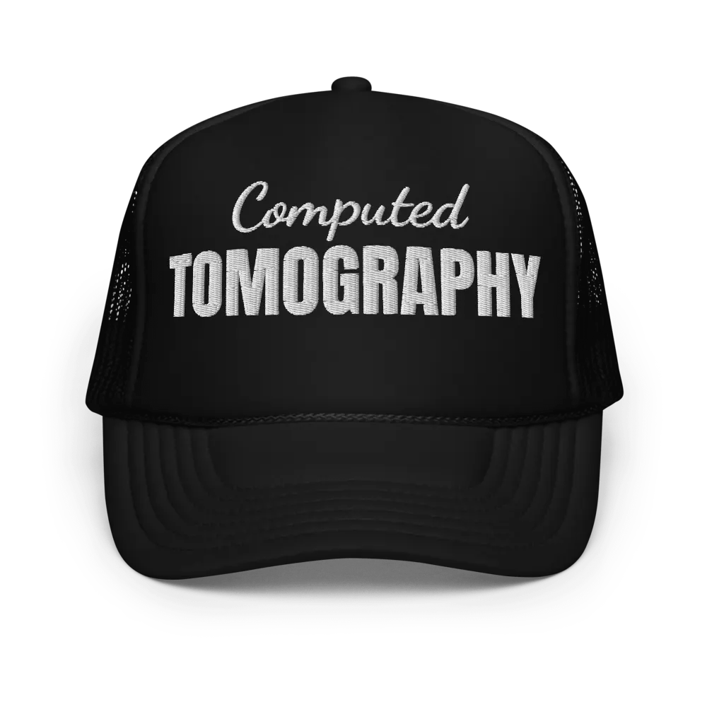 Computed tomography - Embroidered Trucker Cap Hat product image (1)
