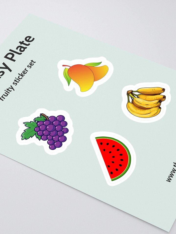Fruity Fun Kiss Cut Sticker Set product image (2)