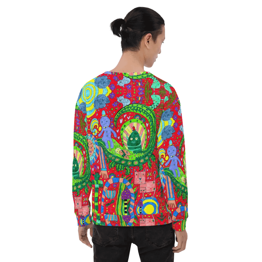 Abstract Doodle Imagination Unisex Sweatshirt product image (12)