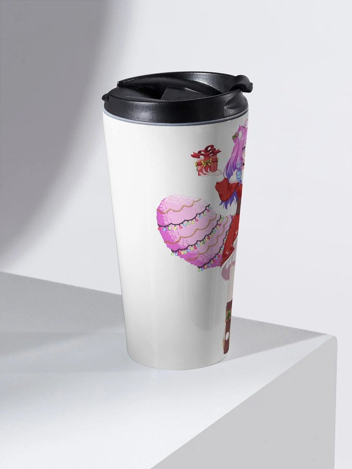 Foxy Festive Stainless Steel Travel Mug product image (2)