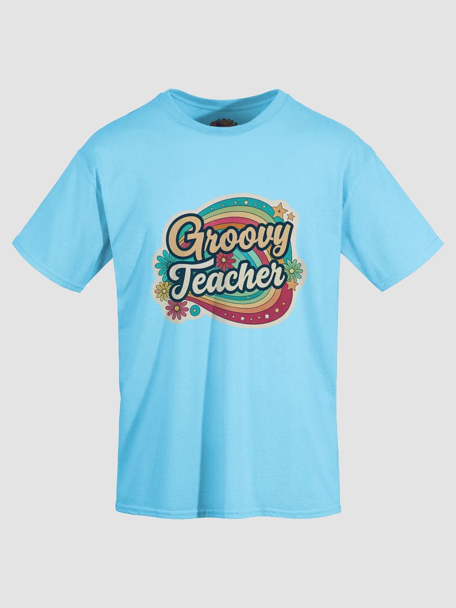 Retro Groove Teacher T-Shirt product image (18)