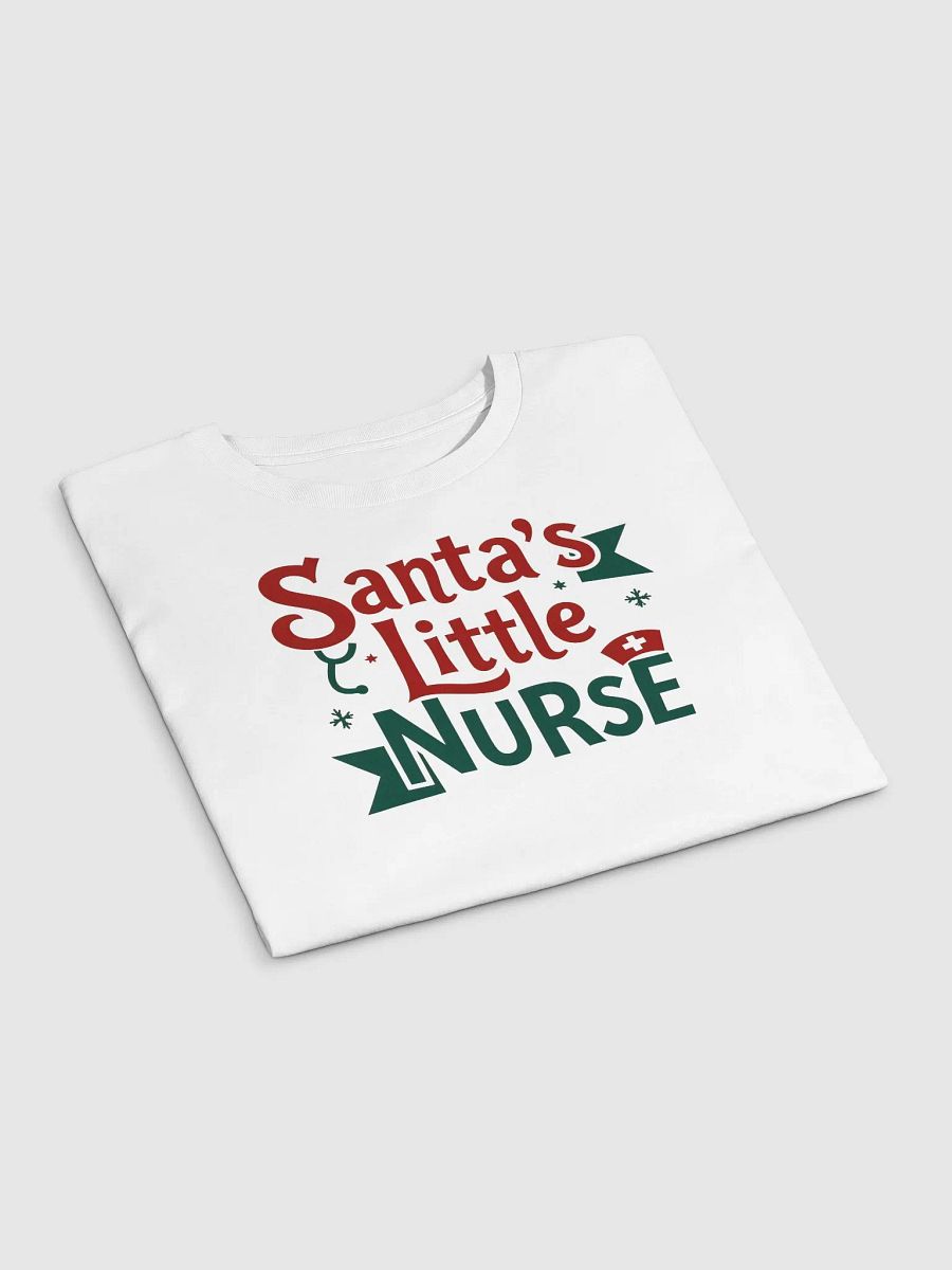 Santa's Little Nurse Women's Crop Top product image (15)