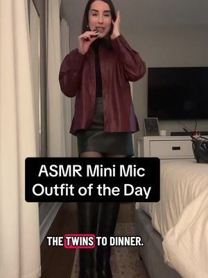I chose the Dior bag #asmr #ootd #whispering #asmrmic #relaxing 