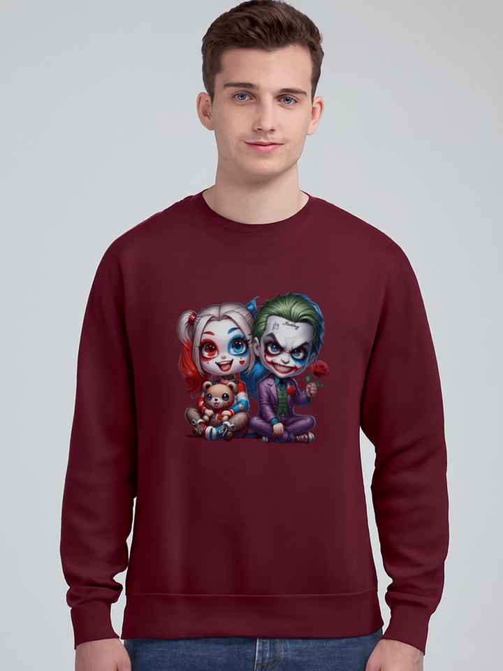 Chibi Love Duo Crewneck Sweatshirt product image (1)