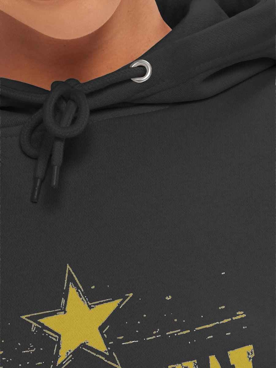 "Outlaw" Hoodie Gold Lettering product image (4)