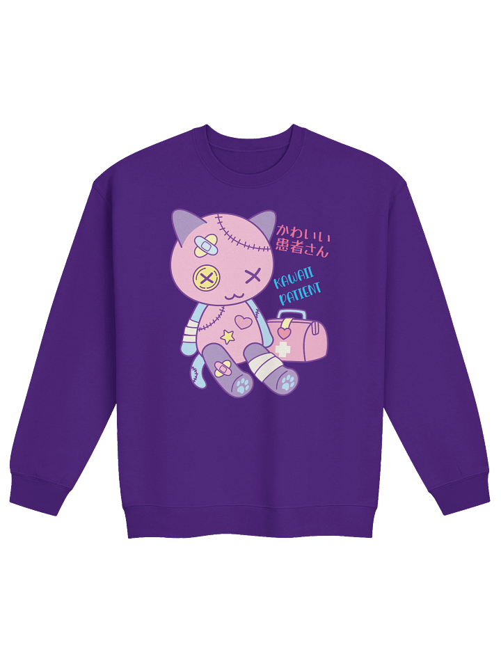 Kawaii Patient Toy Kitty - Unisex Adult Sweatshirt product image (9)