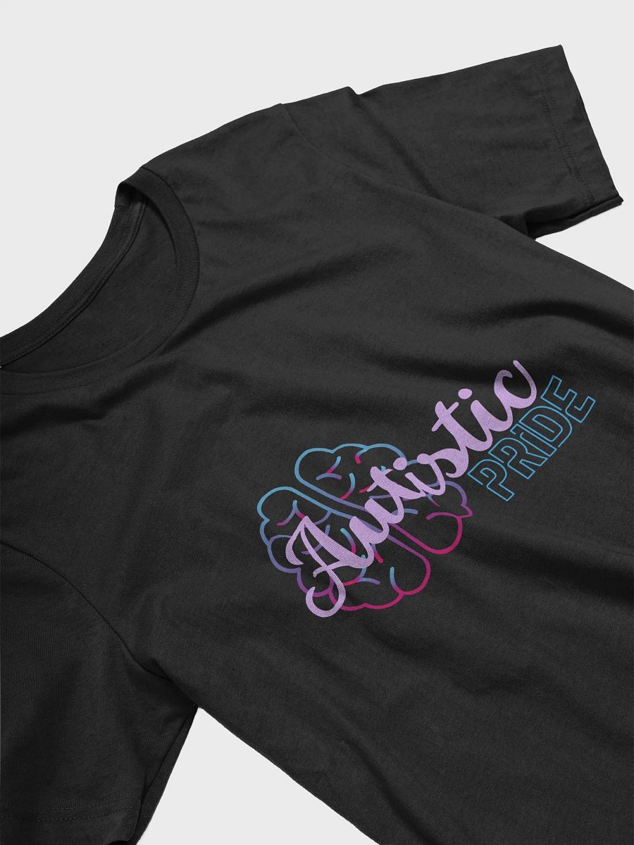 Autistic Pride Brain Super Soft Gradient Shirt product image (3)