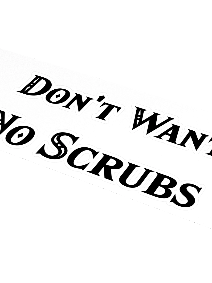 Don't Want No Deku Scrub Sticker Sheet product image (4)