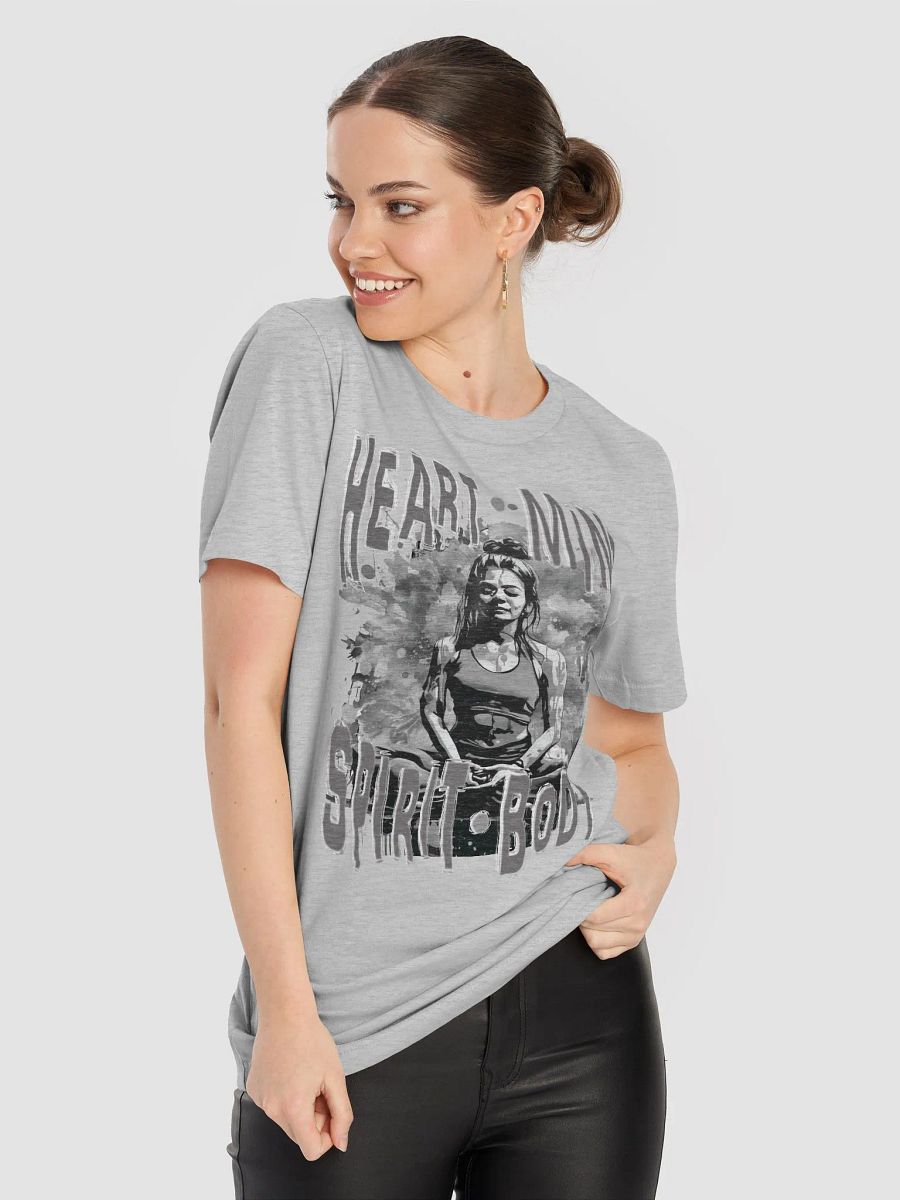 Takes Heart Mind Spirit Body Fitness Meditation Trainer T-Shirt product image (7)