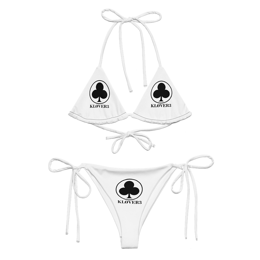 Kløver3 Club Symbol Playing Card Bikini Set product image (1)