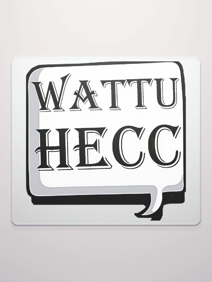 wattuhecc Gaming Mouse Pad product image (2)