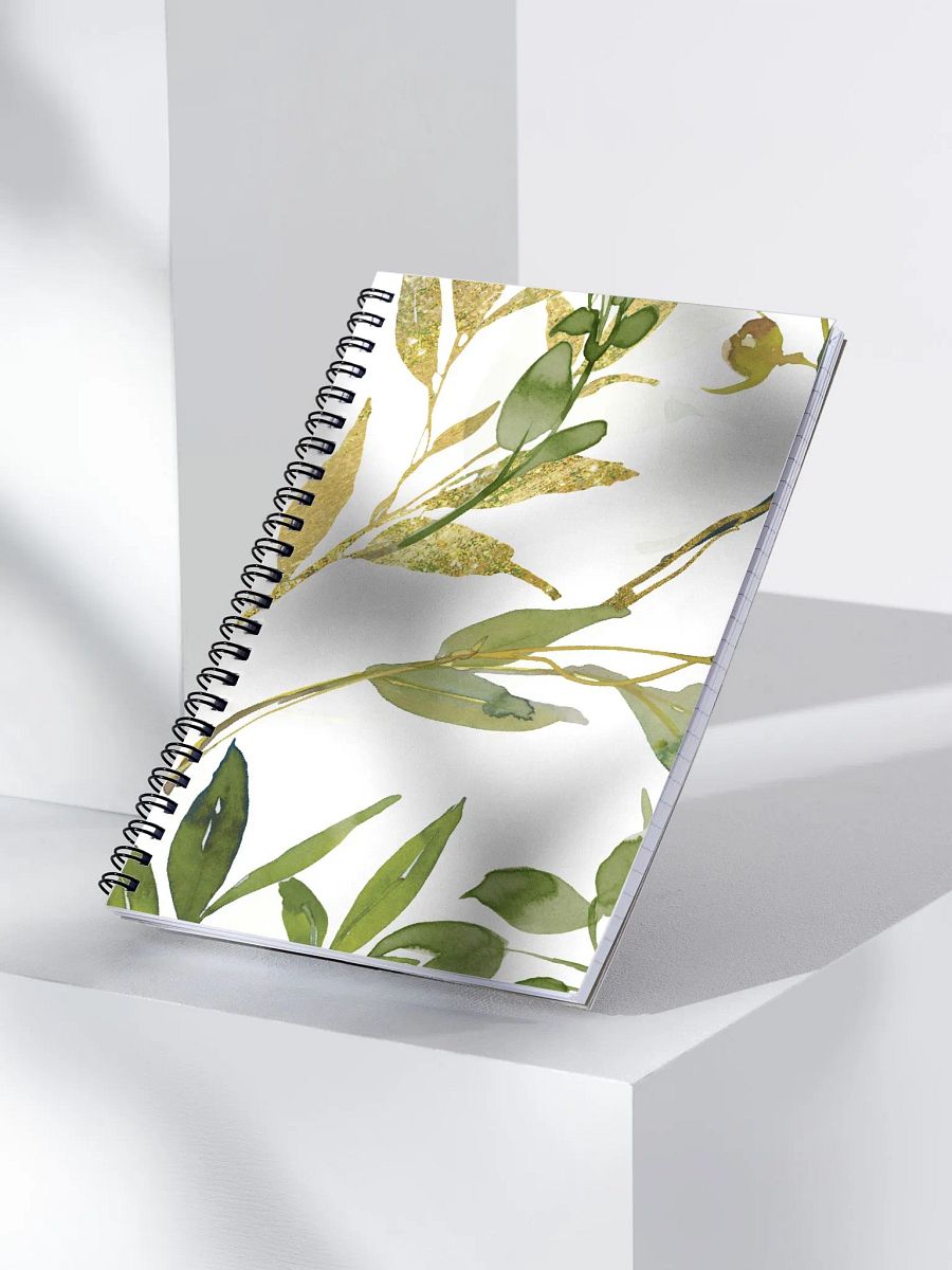 Leaf Art Spiral Notebook product image (3)