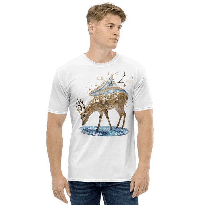 Goldish Deer T shirt product image (1)