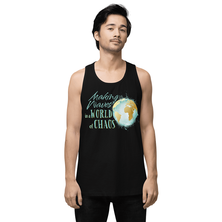 Making Waves In a World of Chaos Men's Tank Top product image (3)