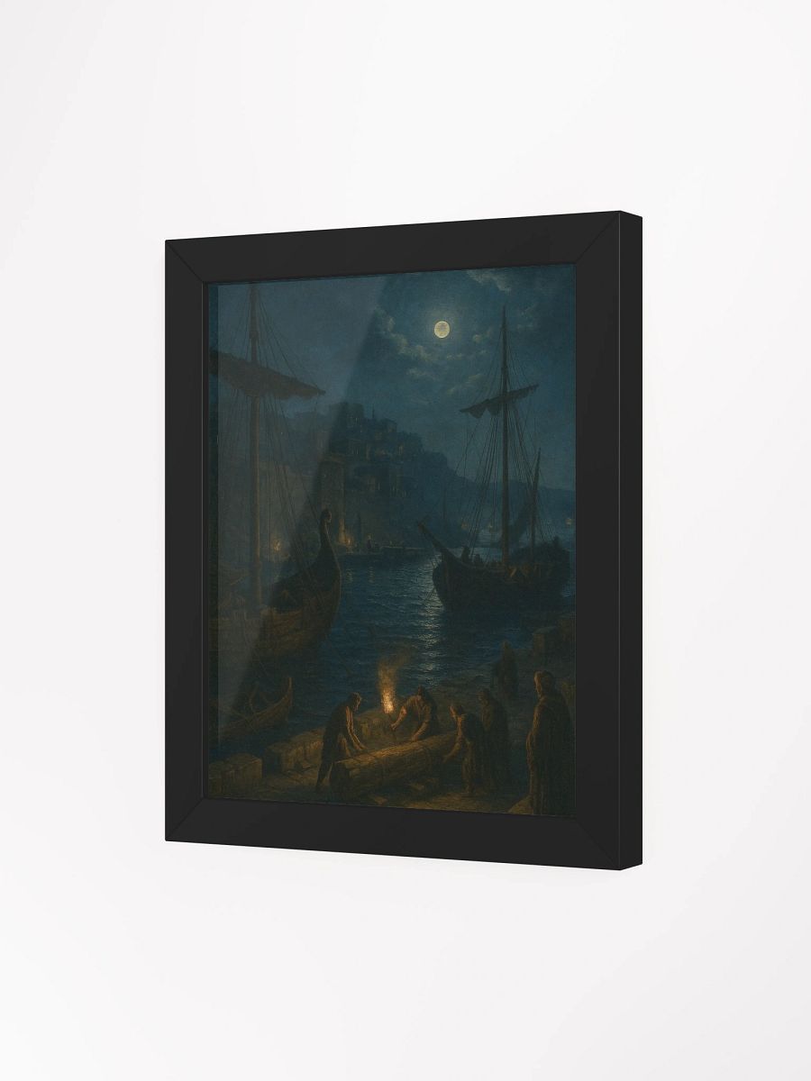 Torchlight at the Threshold – Framed Matte Print product image (3)