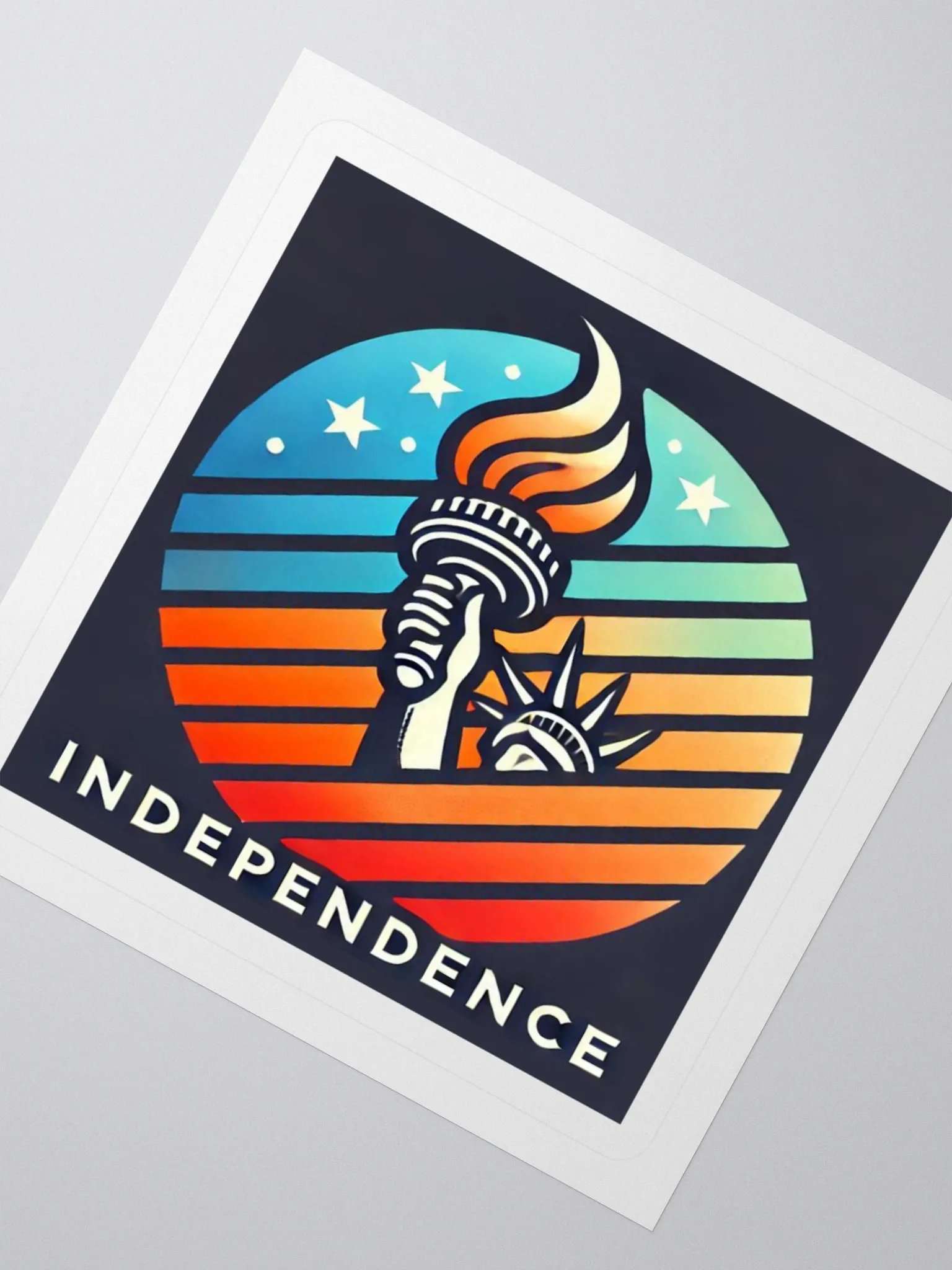 Liberty Circle Kiss Cut Stickers product image (4)