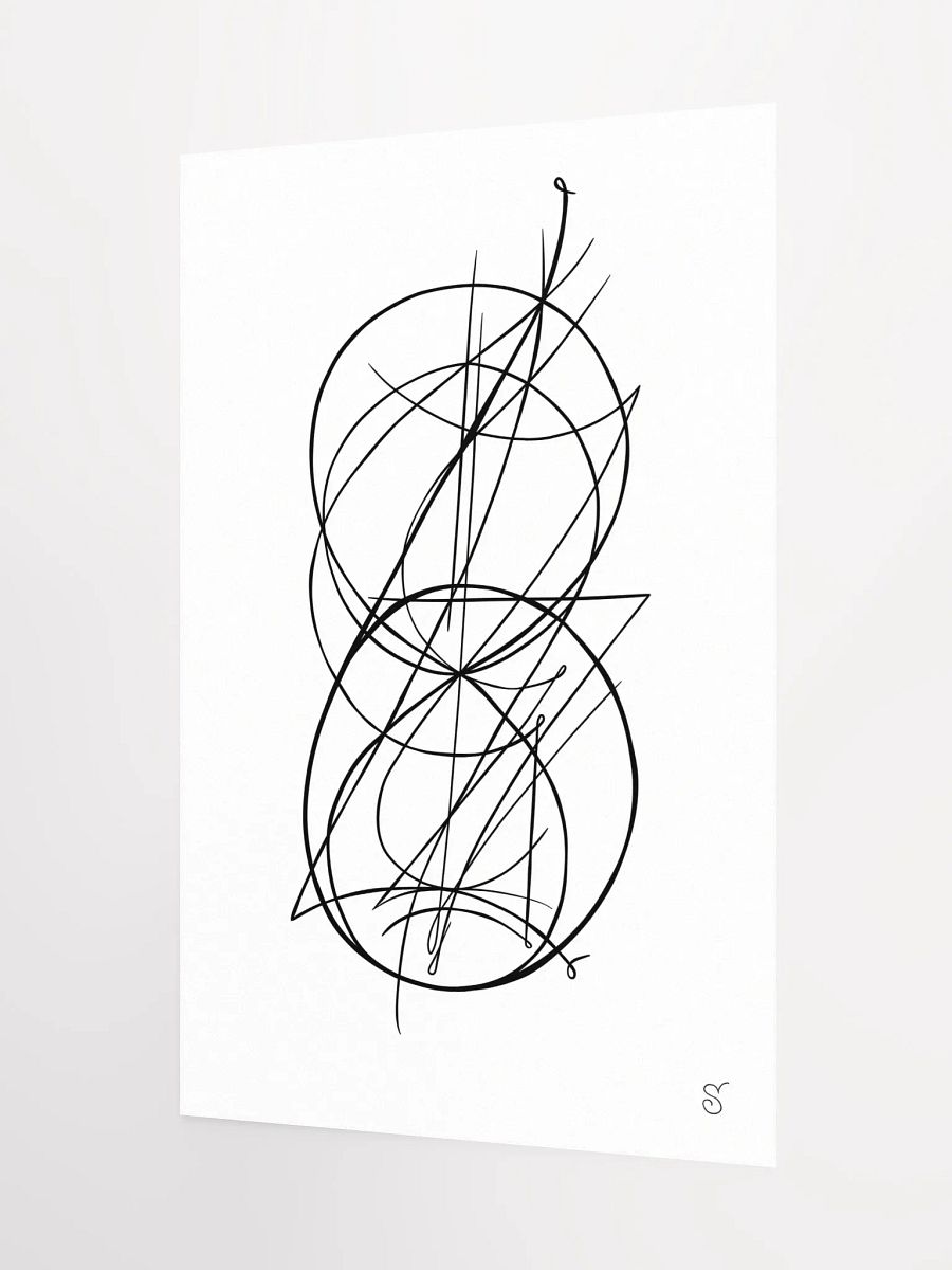 Vibrant Matte Paper Poster: Transform Your Space! - Abstract Image No. 8 product image (3)