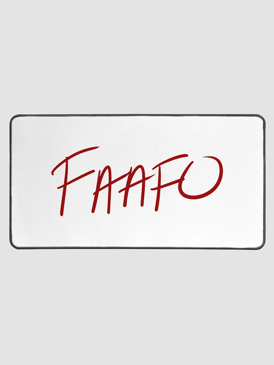 FAAFO Desk Mat product image (1)