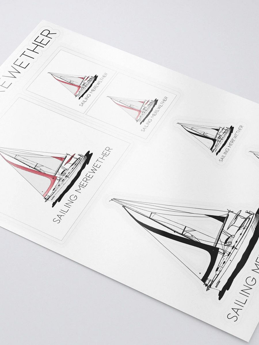 Sailing Merewether Stickers product image (3)