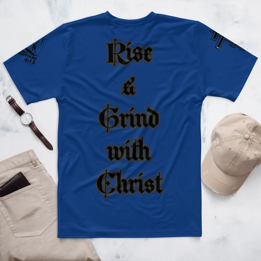 Rise & Grind T-Shirt - Blue product image (6)