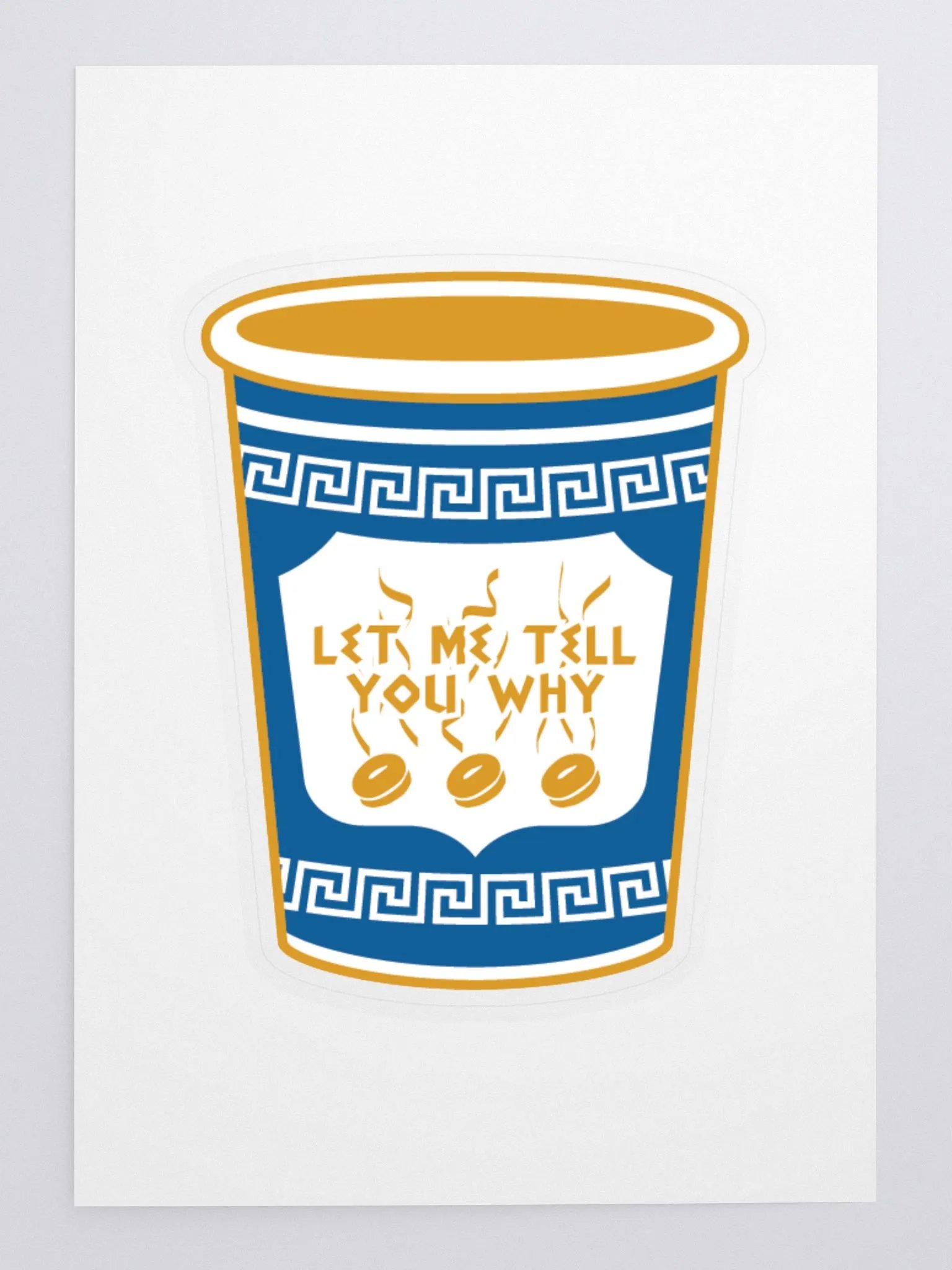 Let Me Tell You Why Coffee Sticker product image (3)