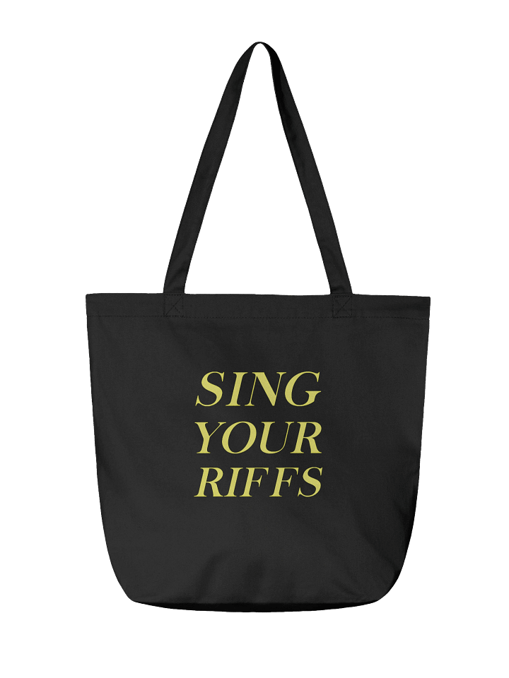 Joel Zaloum Music - Sing Your Riffs Tote Bag product image (2)