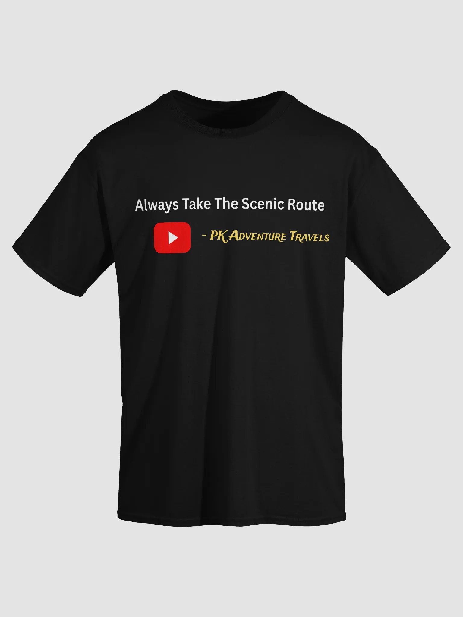 Scenic Route YouTube Logo Gildan Tee product image (31)
