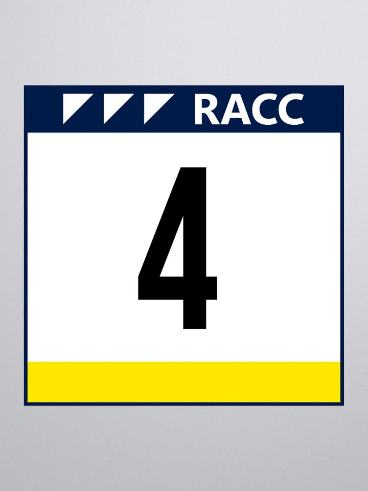 3x3 Sticker / Carlos Sainz : 1992 Rallye de España - Catalunya - Costa Brava Number 4 product image (2)