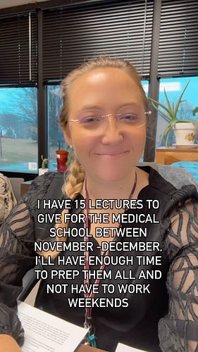 My life right now 😅

Cannot wait until this block is over I’m SO TIRED

4 more lectures to make and give then home free 

#pr...