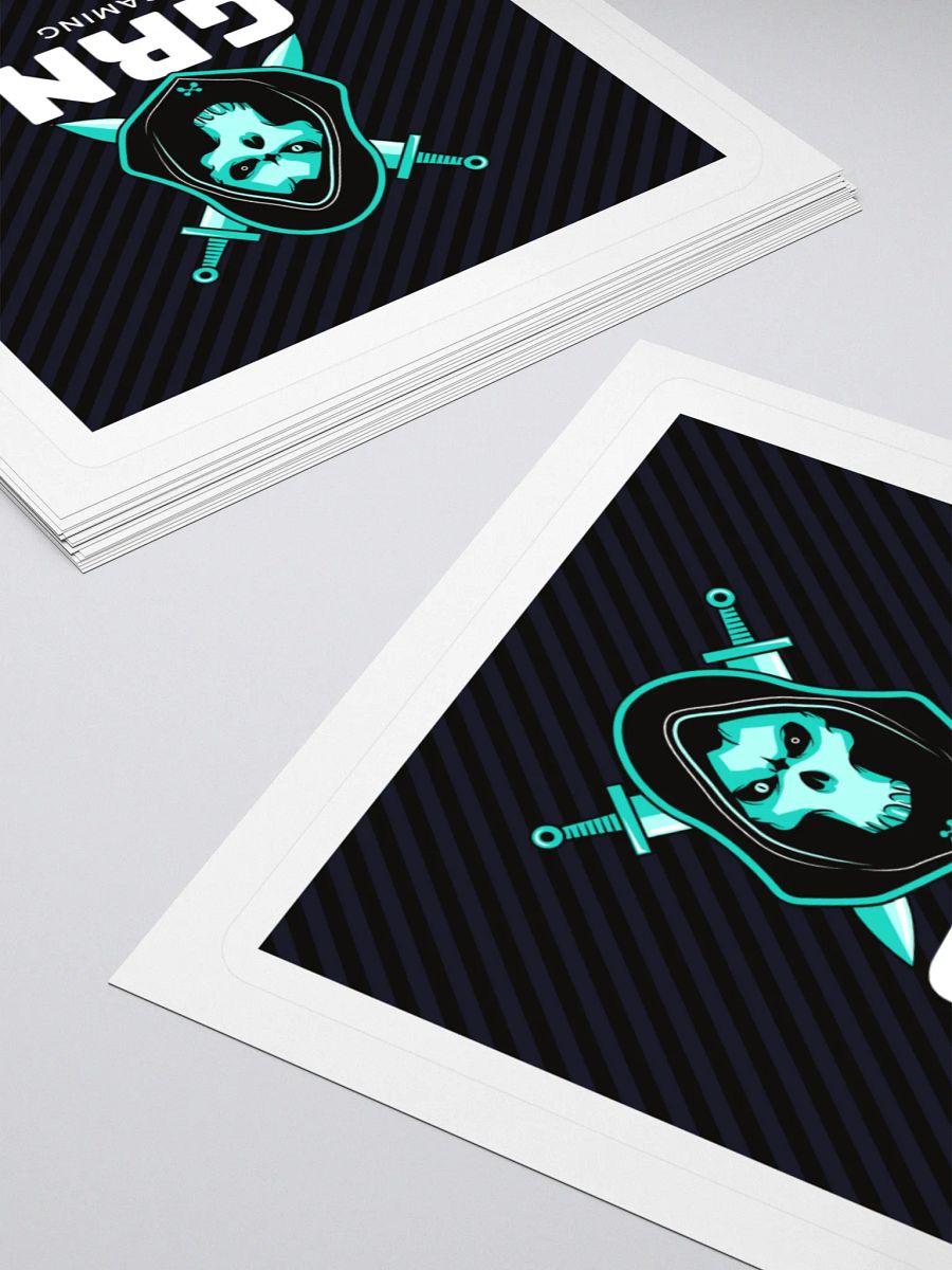 GRN Gaming Skull Kiss Cut Stickers product image (7)