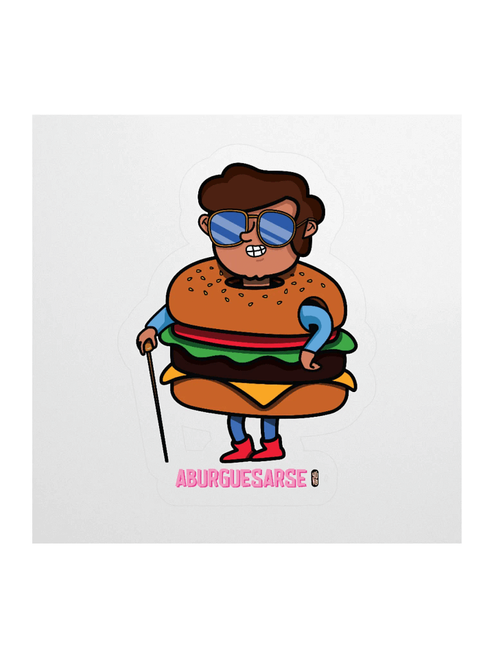 Aburguesarse - Sticker (Kiss Cut) product image (1)