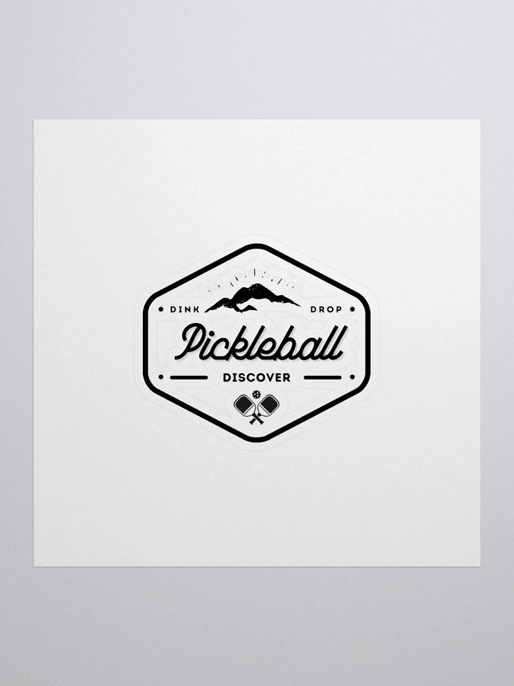 Discover Pickleball Kiss Cut Sticker product image (1)