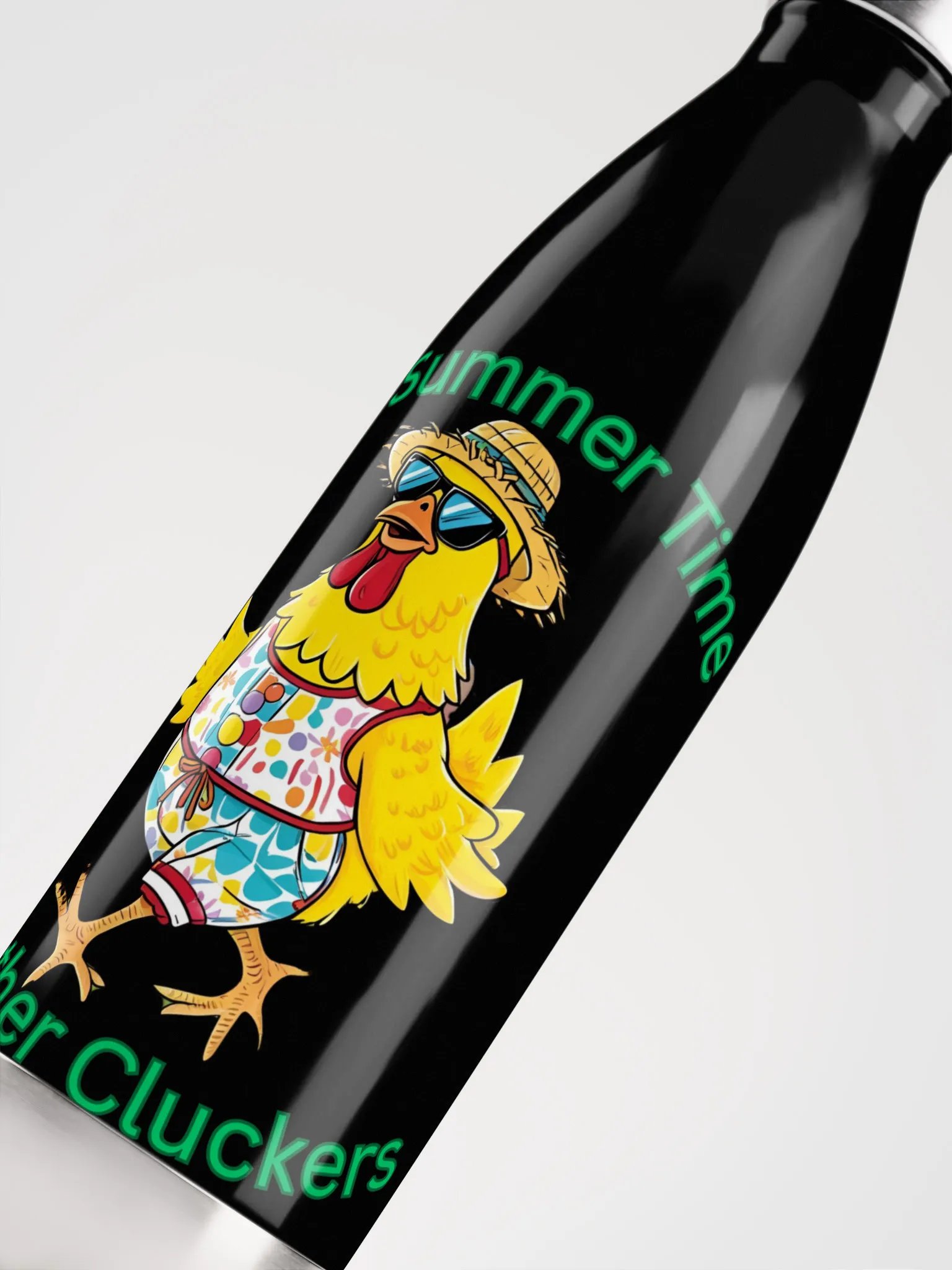 Summer Clucker Stainless Steel Water Bottle product image (9)