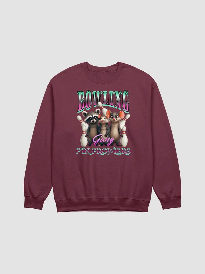 Bowling Gang Pin Prowlers Raccoon Air-Spun Classic Crewneck Sweatshirt product image (9)