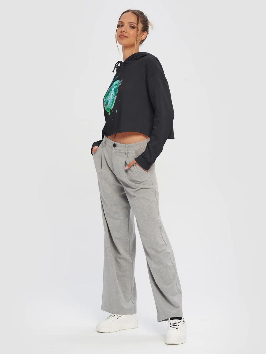 Aquarius Crop Hoodie (Zodiac Series) product image (34)