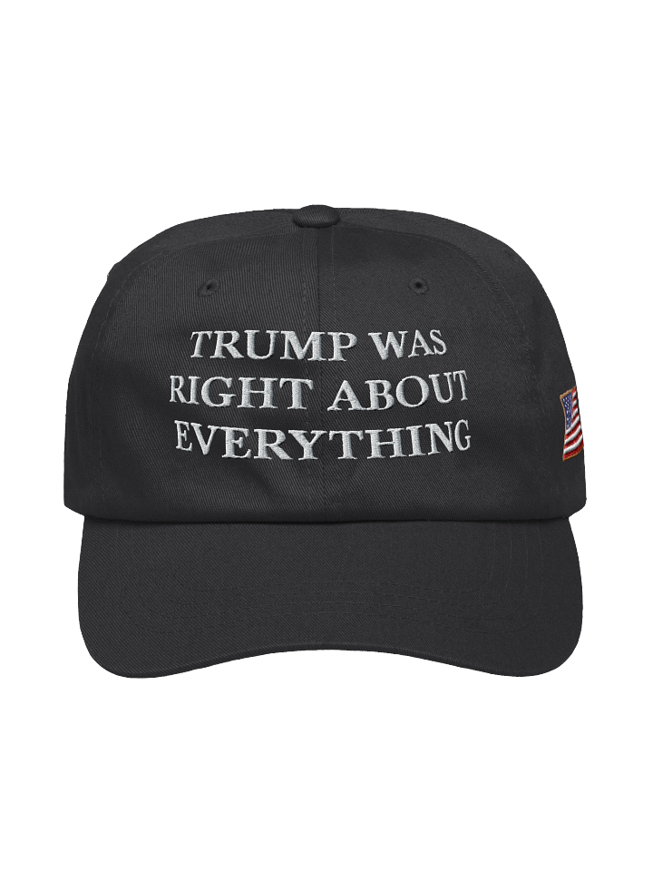 Trump was right about everything Hat product image (1)