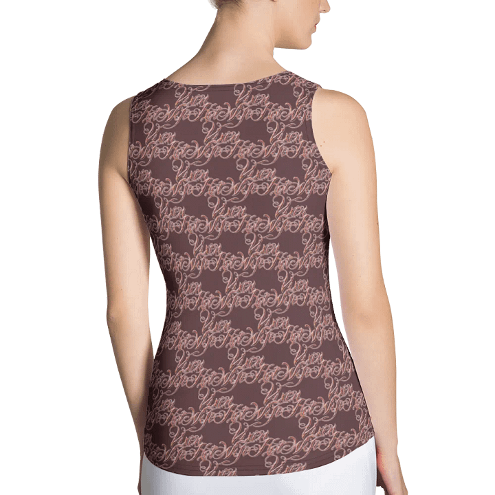 Vixen Hotwife fitted all-over tank shirt product image (2)