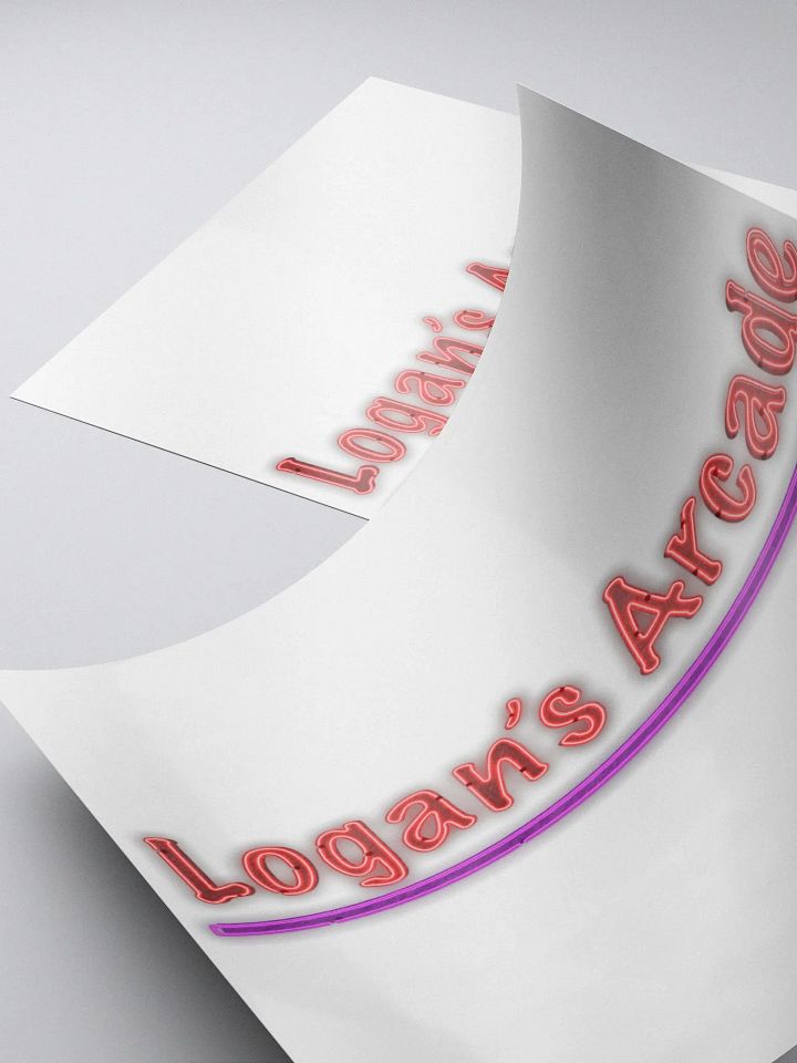 Logan's Arcade Stickers product image (1)