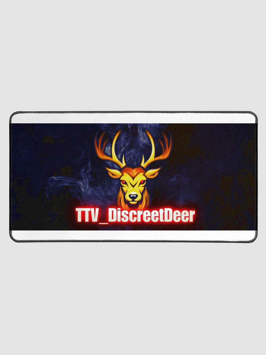 The Discreet banner Desk Mat product image (1)