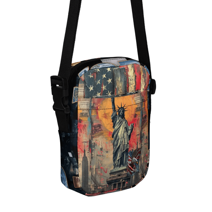 Buhay Tuklas Liberty Cityscape All-Over Print Crossbody Bag product image (10)