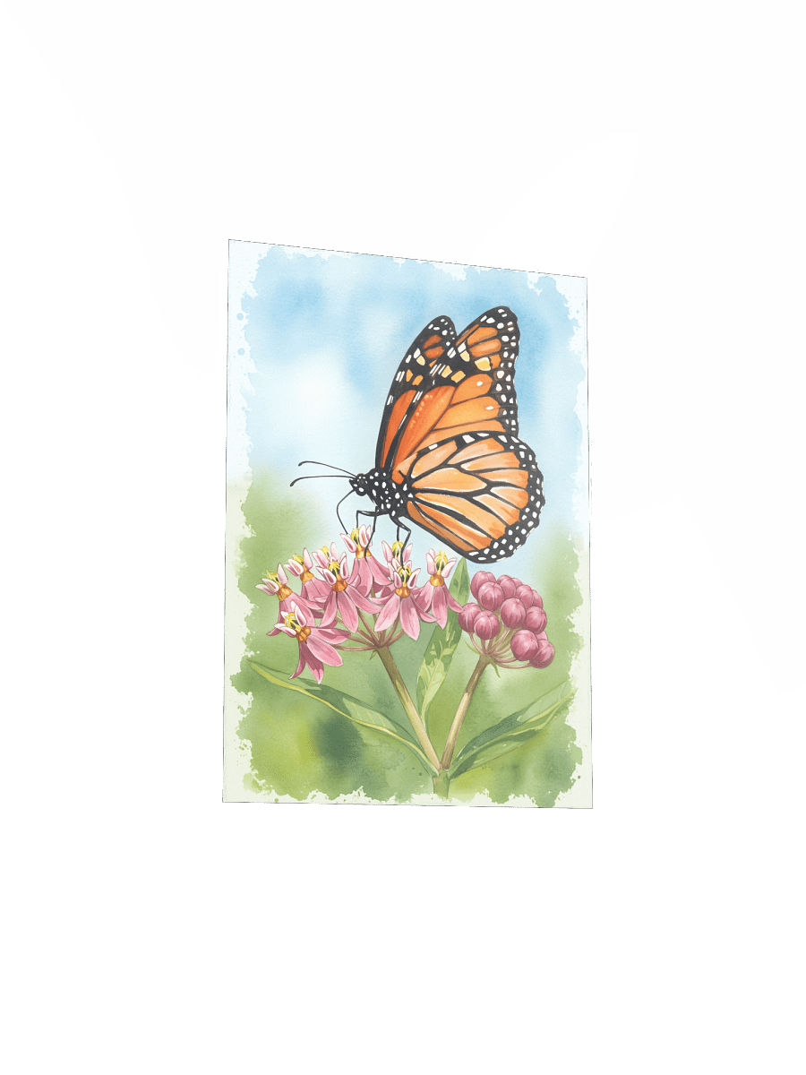 The Painted Pollinator: Monarch Butterfly Poster product image (16)