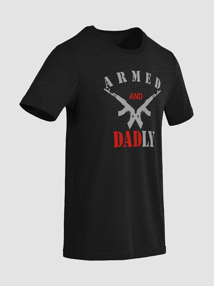 Armed and Dadly Funny Father's Day Gift for Dad | Gun Pun product image (2)